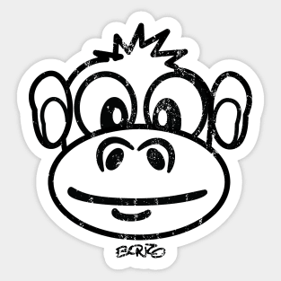 Monkey 3 Sticker